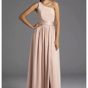open lace back dress Vera Wang Pelagia  Nearly Newlywed